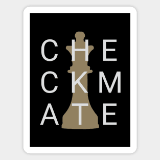 Checkmate - Queen Magnet